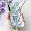 Clear For Samsung S21 G991B G991W Cover For Samsung Galaxy S21 Case Luxury Butterfly Love Fashion Flowers Cool Lion Painted