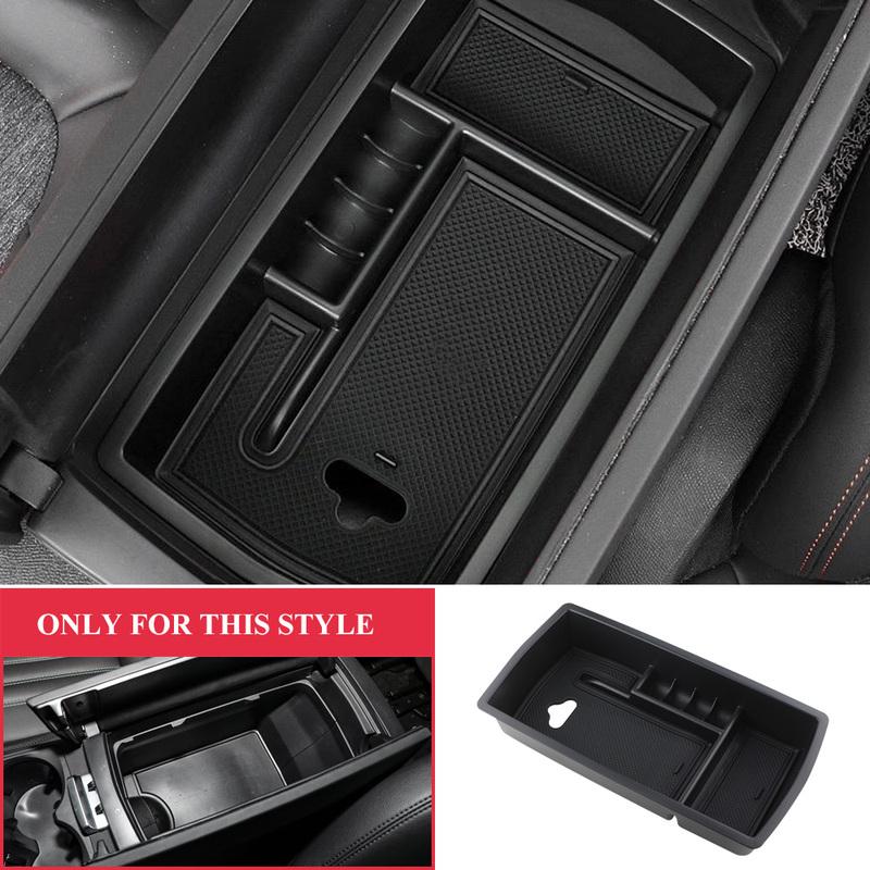 Car Armrest Storage Box for Peugeot 3008 3008GT 5008 2017-2023 Central Console Organizer Tray Container Interior Accessory