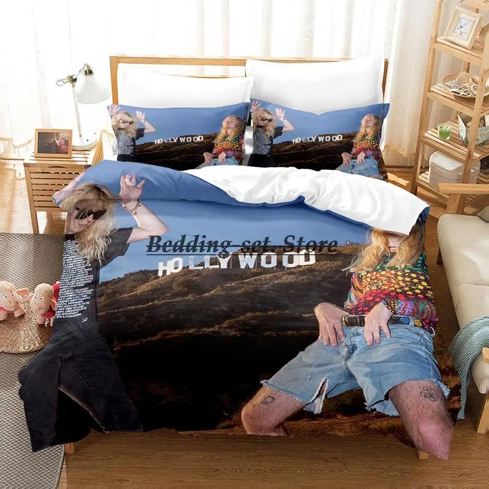 Комплект постельного белья 100 Gecs Односпальный Полуторный Двуспальный Кинг-сайз Комплект для кровати Взрослый Детский Спальня Комплекты пододеяльников 3D-принт Аниме Комплект простыней