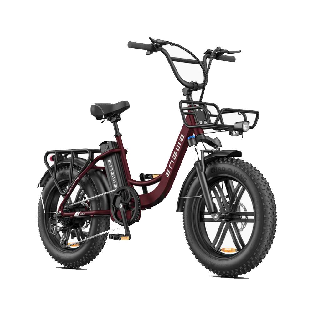 ENGWE L20 BOOST Adult Electric Bike 250W EU-Standard Motor 48V13AH Rechargeable Battery Ideal for Urban Daily Commute & Leisure Rides
