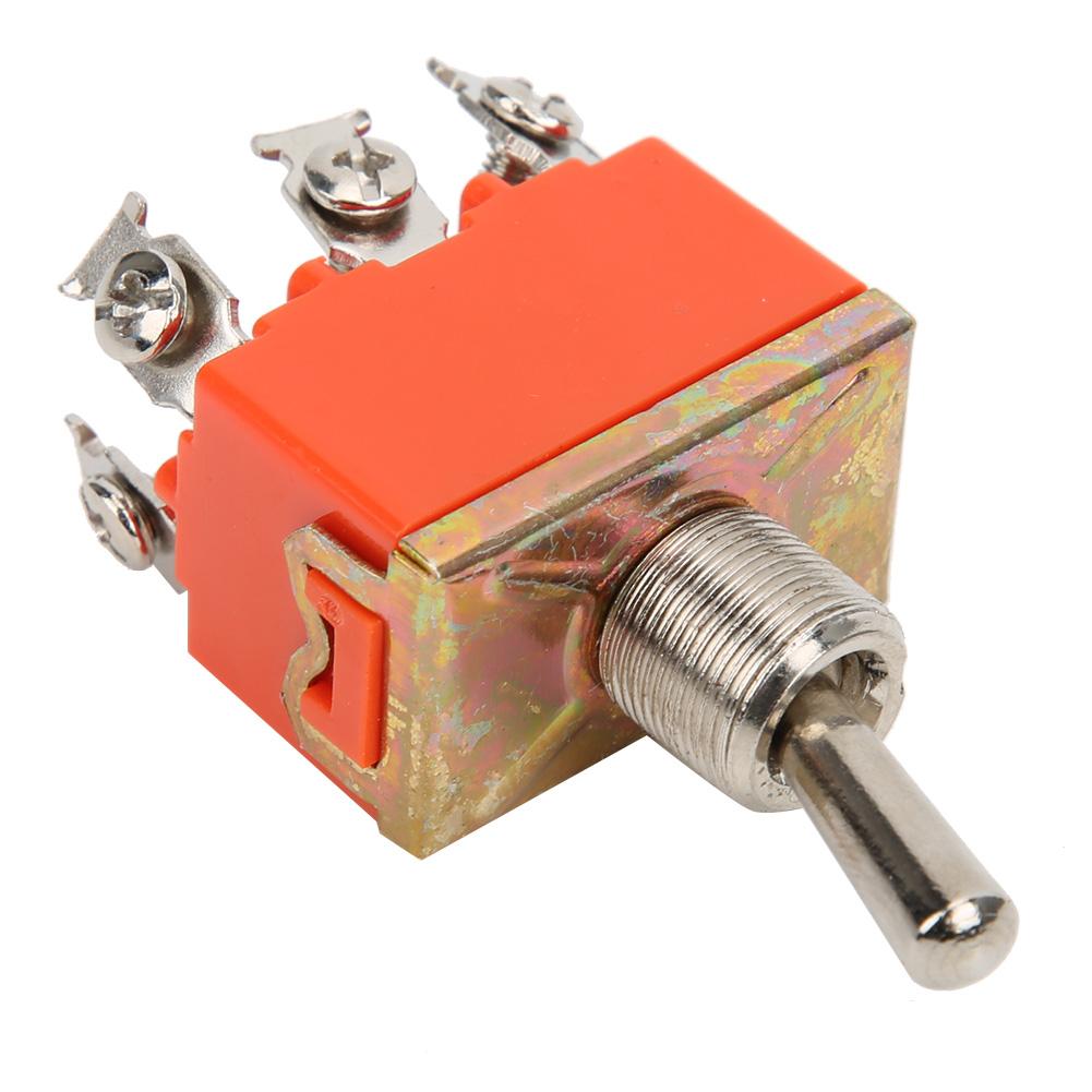 10 шт. Мини-тумблер E TEN1321 AC 250 В 15 А 6 контактов ВКЛ ВКЛ 2 положения тумблер