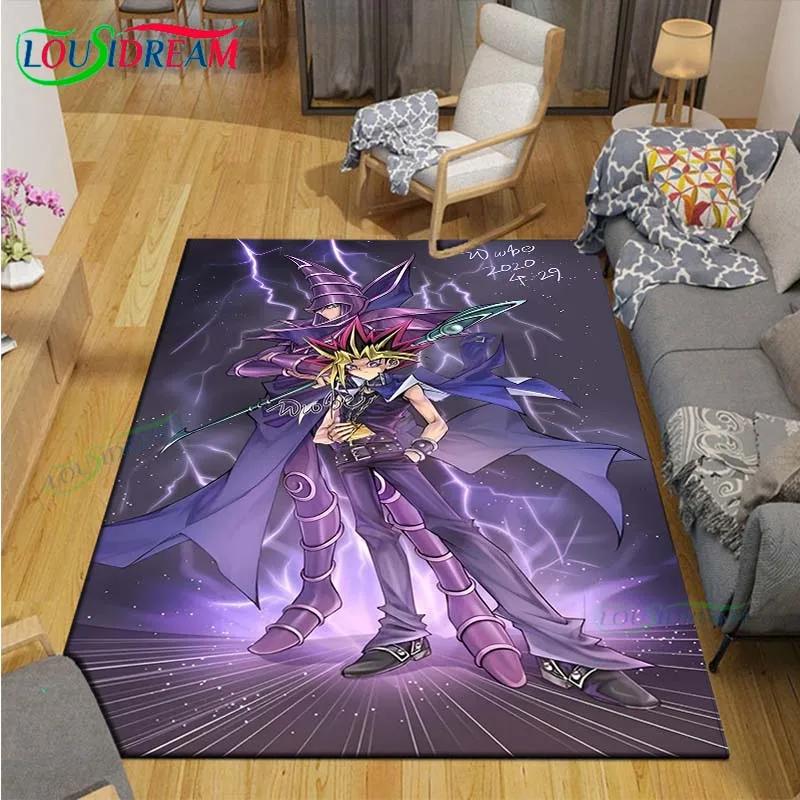 3D Famous Card Games Y-Yu-Gi-Oh  Carpet for Living Room Home Sofa Decoration,Children Game Decor Floor Mat Yoga Mat Large Carpet