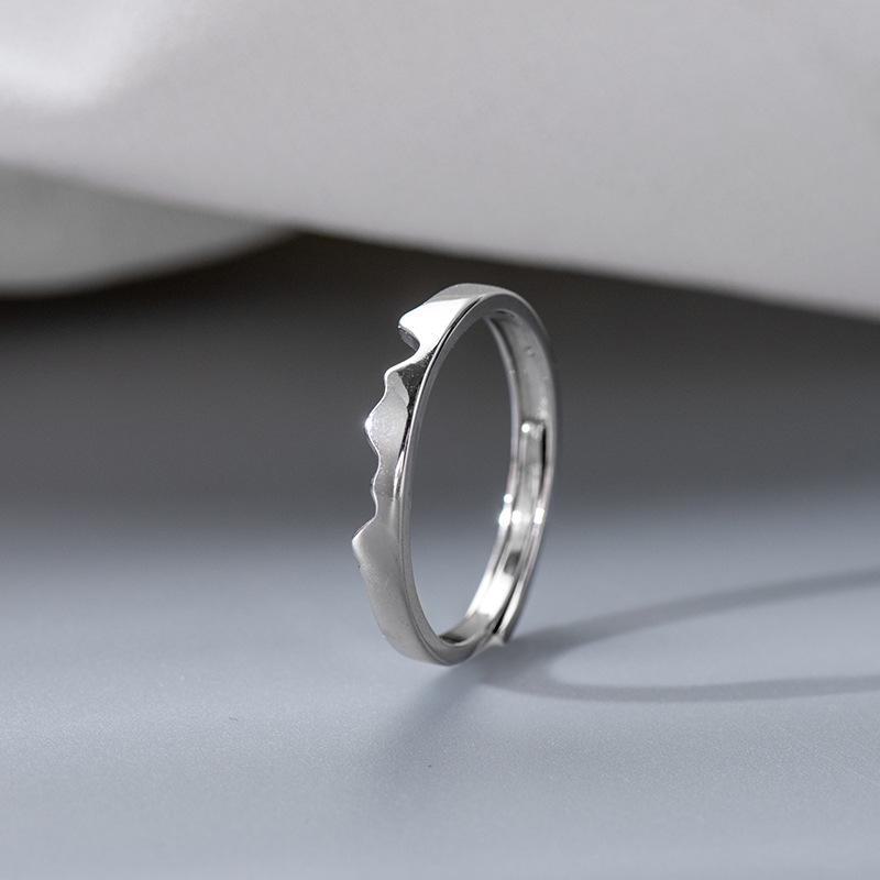Banyan Tree S925 Silver Couple Rings - Valentine's Day Niche Gift for Men and Women