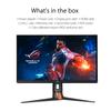 Игровой монитор ASUS ROG Swift PG27AQN 27 дюймов 360 Гц WQHD 1 мс Сверхбыстрый 600 NVIDIA Reflex / / / IPS/DisplayHDR / Анализатор/DP HDMI/
