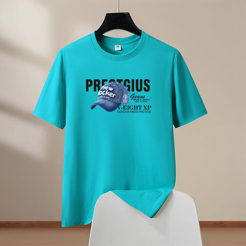 Мужская одежда, роскошные готические панк-шляпы с принтом, большие размеры, новые летние футболки для мужчин, повседневные футболки с коротким рукавом, графические футболки