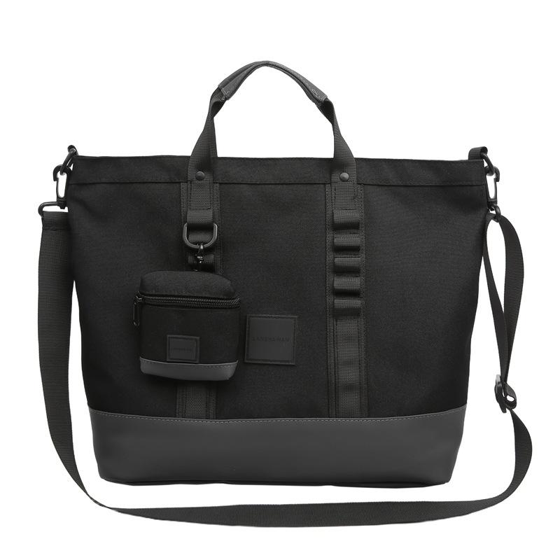 Школьный рюкзак корейская версия, высококлассный ретро повседневный универсальный нейлоновый для пары, большой вместимости уличная сумка-мессенджер