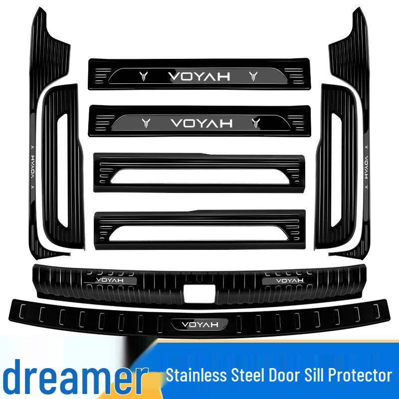 Нержавеющая сталь, защита порогов от царапин для Voyah Dreamer 2022-2025