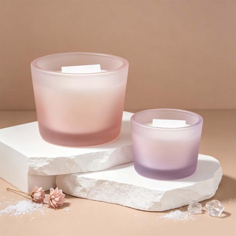 Resin Container Mold in Silicone for Candle Jar Making,Tapered Cup Mold for DIY Container Craft Projects