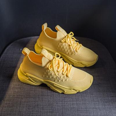 Женские повседневные сетчатые дышащие кроссовки 2024 года, летняя новая обувь для активного отдыха на открытом воздухе с нескользящей шнуровкой для бега и фитнеса, спортивная обувь для женщин