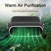 Portable Car Heater 12V Fast Heating Cooling Fan 360-degree Rotatable Multi-Level Adjustment Car Defogger