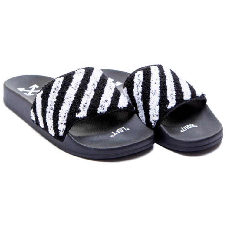 Слипоны OFF WHITE Черный/Белый 184290171001BLACK