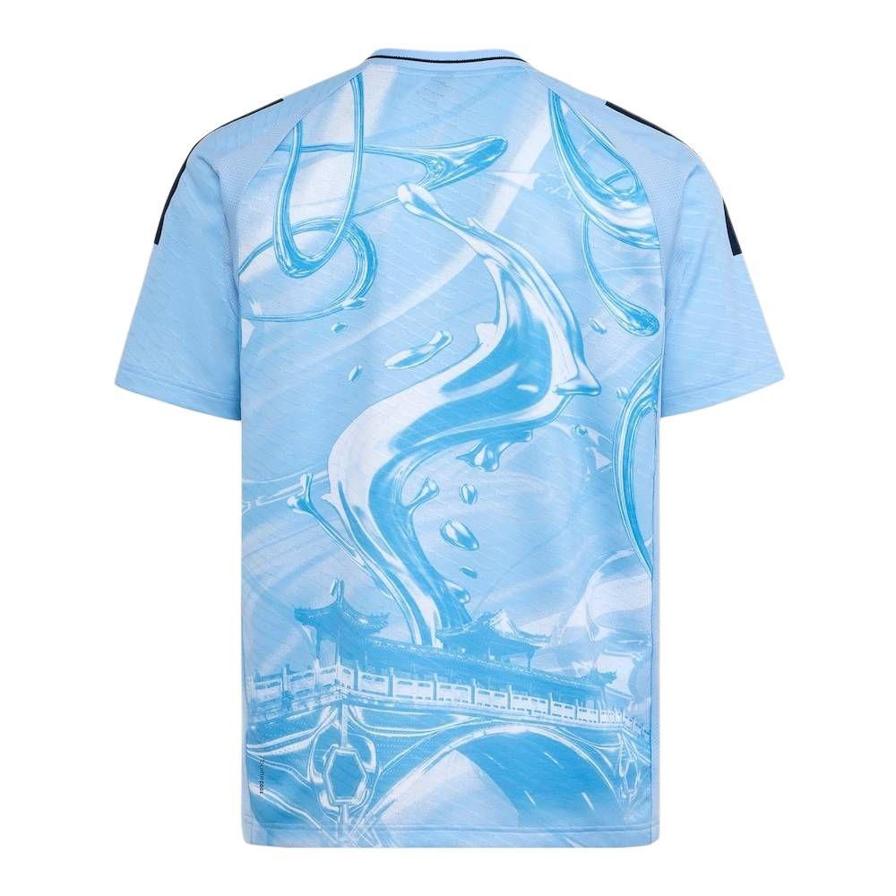 adidas Футбольные майки Унисекс Синие Средние LG1963