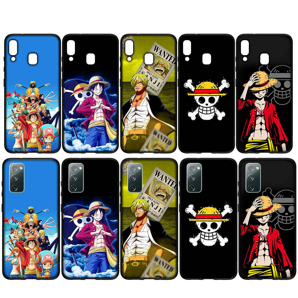For iPhone 15 14 Xiaomi Redmi Note 13 12 11 Pro Max X 8 7 XR Samsung Galaxy A15 S24 S23 A05 Huawei OPPO A17 Anime One Luffy Sanji Piece Phone Case
