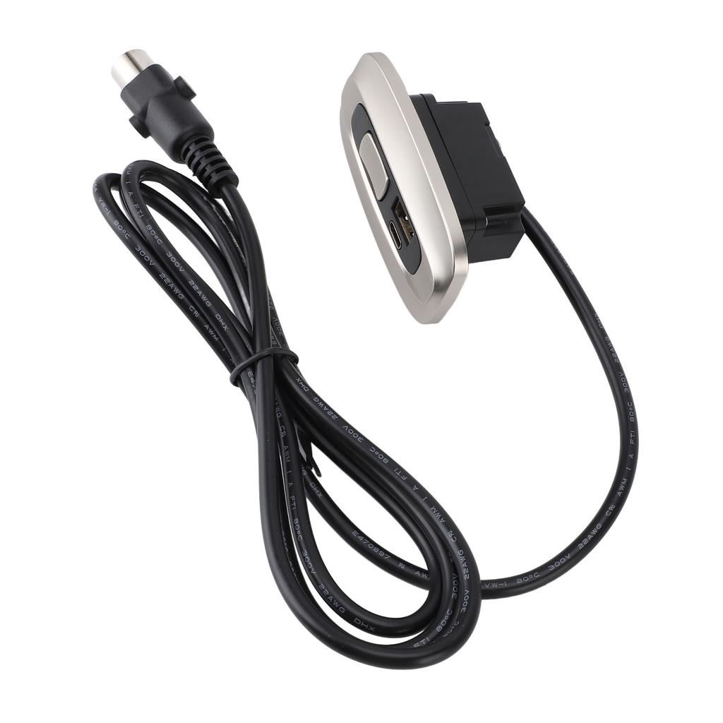 Electric Recliner Switch 5 Pin Lift Chair Remote Hand Controller with USB and Type C Port for Electric Sofa