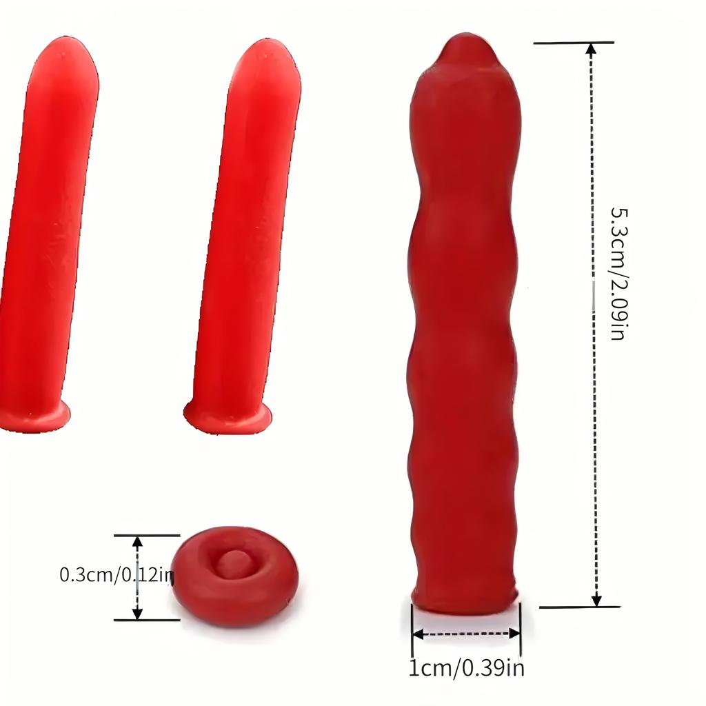 Красные колпачки для открытых туб с герметиком - Прочные пластиковые колпачки для герметиков, клеев, пистолетов для герметика и диспенсеров для ленты