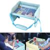 Cartoon Patterns Waterproof Foldable Table Storage for Car Child Safety Seat Stroller Kids Toy Food Cup Holder Desk Baby Car Seat Organizer Tray