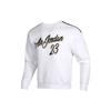 Air Jordan 23 Remastered Fleece Crew Neck Sweatshirt Men Tops White CT6283-100