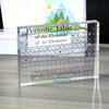 Periodic Table Waterproof Precise Transparent Fine Workmanship Easy To Read Teaching Acrylic Crafts Decoration Elements Teaching Tool School Supplies