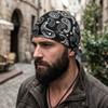 Breathable Bandana Headscarf Paisley Print Pirate Hat Cycling Head Wrap  Outdoor Activities