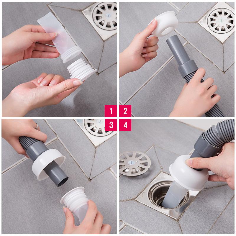 Silicone Drain Pipe Deodorant Sealing Plug Floor Drain Cover 40/50/70mm Sink Drain Stopper Anti Gravity Water Kitchen Accessorie