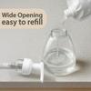 Plastic Empty Bottle Clear Foam Bottle Portable Empty Soap Bottle  Cosmetics Packaging