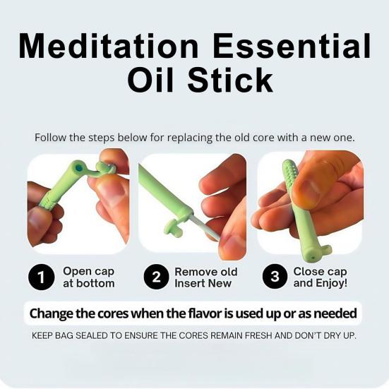 1/3Pcs Chewable Essential Oil Breath Stick Stress Anxiety Relief Concentration Improving Portable Reusable Kids Adults Silicone Chew Stick