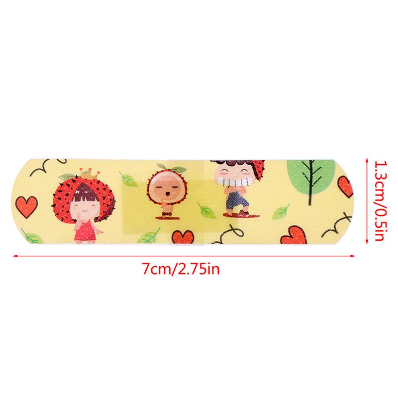 120 шт. водонепроницаемые мультяшные лейкопластыри, дышащие пластыри для ран, детская партия