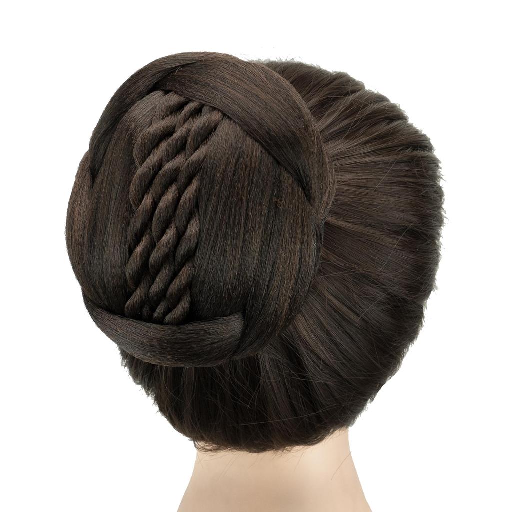 Плетеный шиньон для танцовщицы, покрывало для волос в виде пончика, резинки для волос, булочка для волос, заколки для парика, прическа, головной убор на свадебную вечеринку