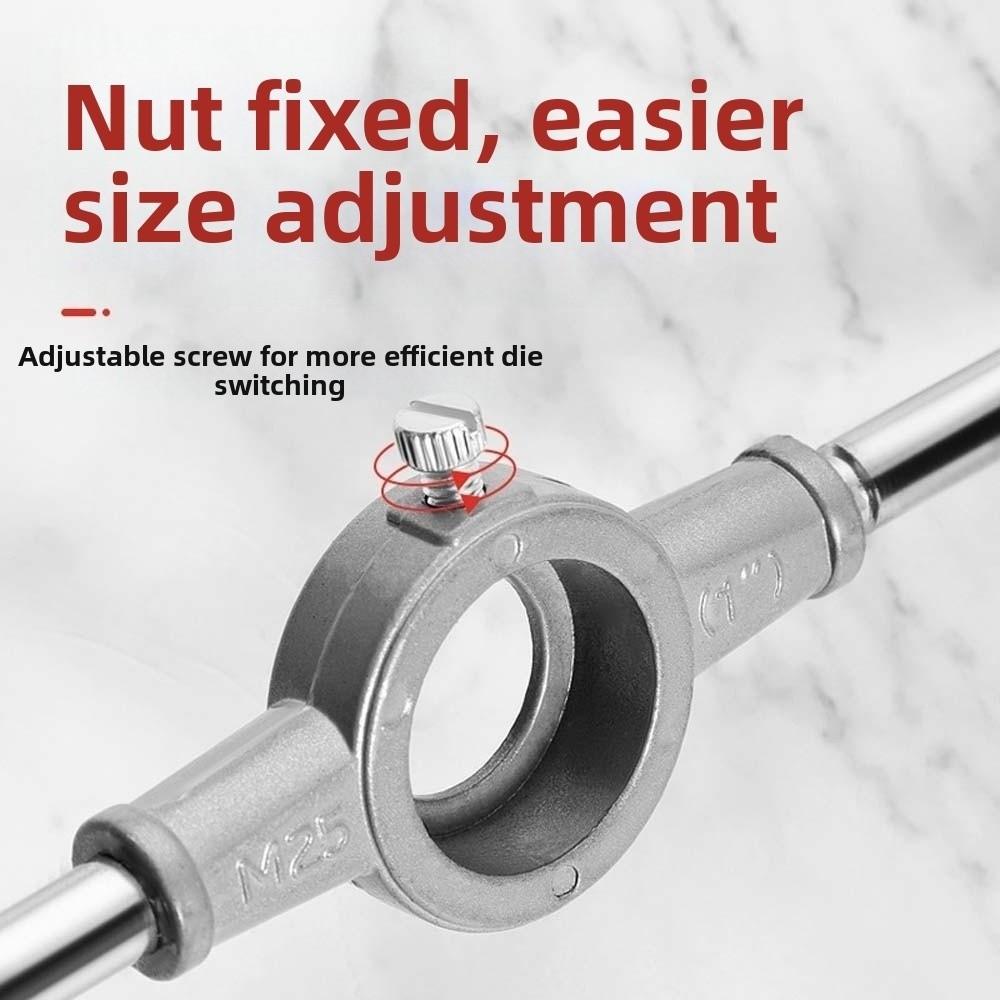 Многофункциональный набор метчиков и плашек Регулируемый Компактный Экстрактор винтов Ремонтные инструменты Мощный захват Экстрактор сломанных винтов