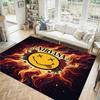 Nirvana Design Crystal Velvet Carpet Cozy Non?Slip Printed Rug For Bedroom Living Room Entrance