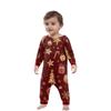 Christmas Prints Family Matching Long Sleeve Tops+Pants Set Family Matching Sets