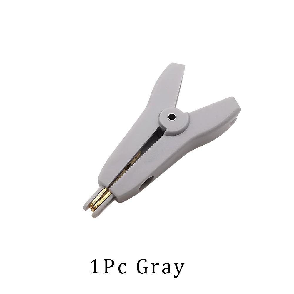 Clips LCR Kelvin Clip Copper Brass Alligator Clamp Flat Crocodile Clip LCR Kelvin Alligator Clamp