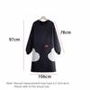 Functional Solid Color Kitchen Cooking Apron Long Sleeve Multiple Pockets Household Apron Waterproof Baking Overalls Restaurant