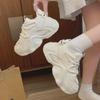 2024 Winter Plus Velvet Dad Shoes - Korean Style Women's Height-Increasing Sports Sneakers, Warm and Casual (FB3306-2)