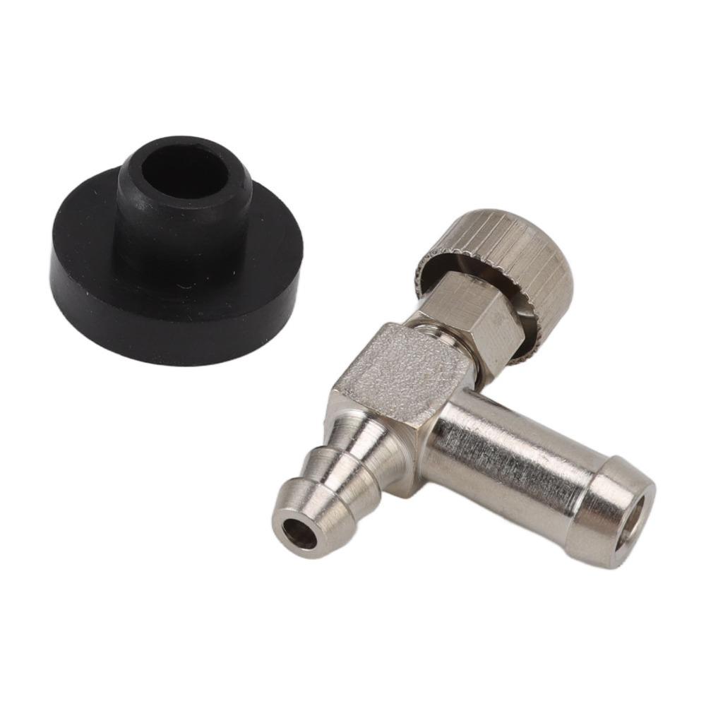 90 Degree Fuel Tank Grommet Silver Replacement Accessory Shut Off Valve for 751-0171, 951-0171