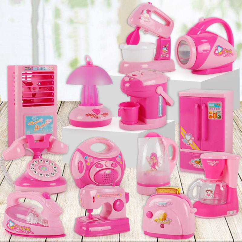 Children Kid Boy Girl Mini Kitchen Electrical Appliance Blender Toy Set Early Education Dummy