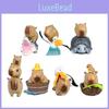 With Capybara Crocodile Turtle Pvc Action Figures Model Toy Doll Gift Decoration