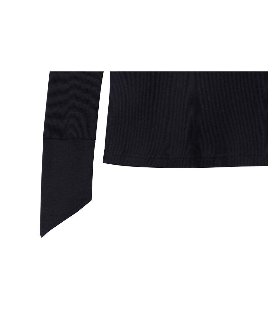 COTTONREBIRTHCLUB Basic Long Sleeve T-Shirt (Navy)