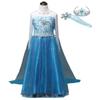 Princess Cosplay Cosplay One Kids Long Birthday Piano Elsa Anna Belle Princess Aurora Cinderella Rapunzel Style Dress 100cm 110cm 120cm 130cm 140cm