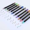 Пищевые маркеры Color Double Sided Edible Food Coloring Marker с тонким и толстым наконечником, пищевой маркер для DIY