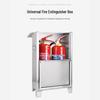 Saizes Stainless Steel Fire Extinguisher Cabinet