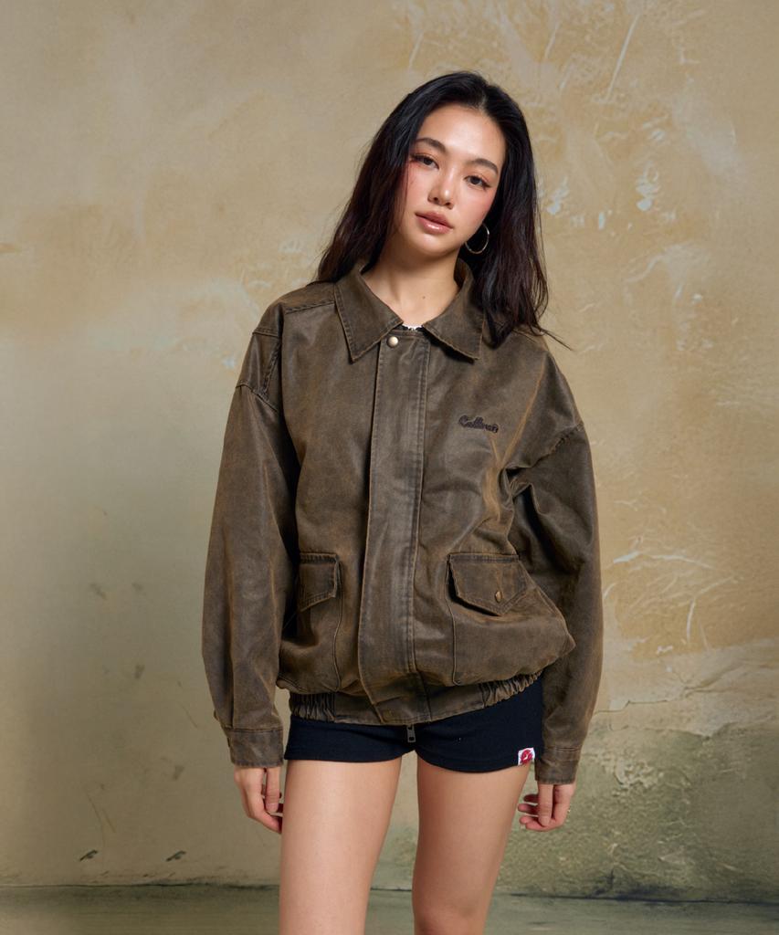 CONY Callout Washed Jacket / Brown