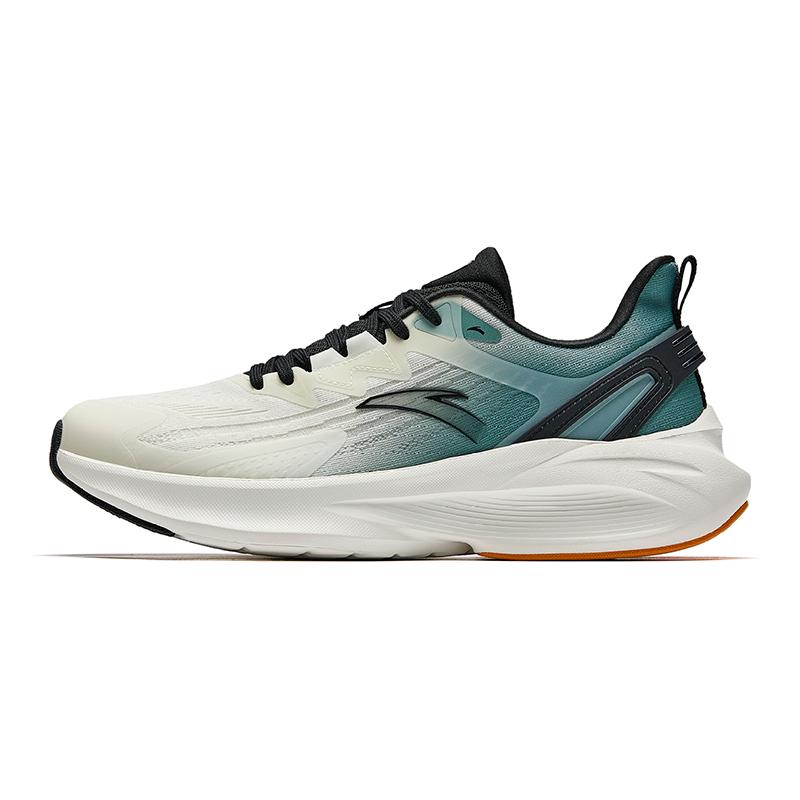 Anta Poison Dart 5 Trendy Versatile Fabric Non-Slip Wear-Resistant Low-Top Training Running Shoes Men Sneaker Gray Green 912415552-13
