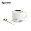 Guanshan European Ceramic Coffee Cup with Spoon