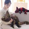 28inch Simulated Chameleon Animal Model Doll Plush Stuffed Toy Room Decor Gift