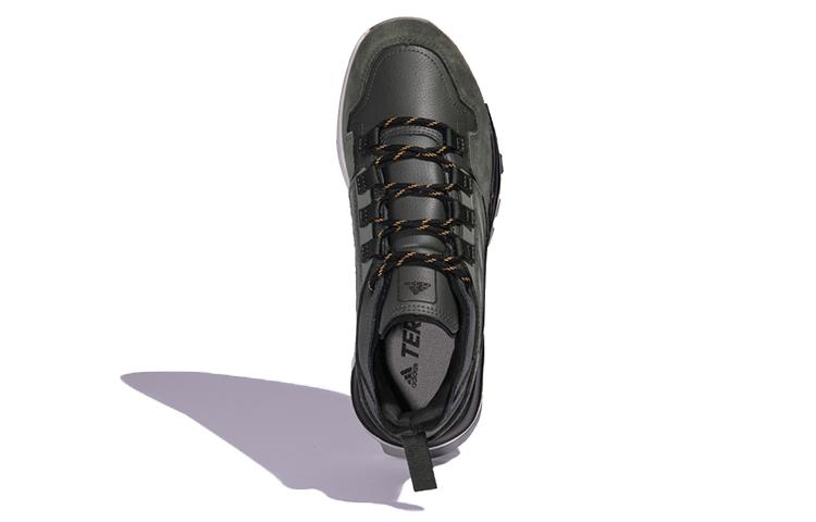 adidas Terrex Hikster Кожаные Низкие 'Черный Зеленый' FX4663