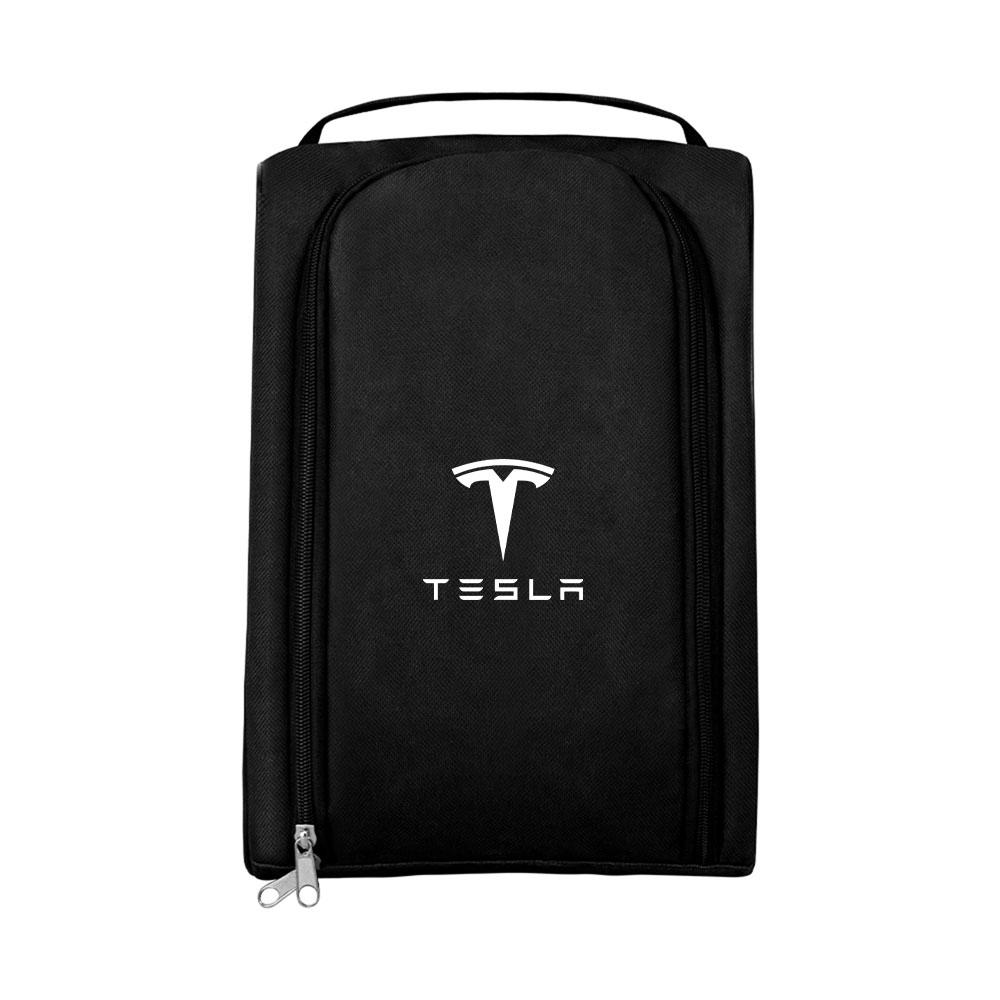 glpyx8 Car Emblem Sneaker Storage Bag Auto Organizer Interior Accessories for Tesla Model 3 Model S Model X Coil Mod WYE K80 Roadster