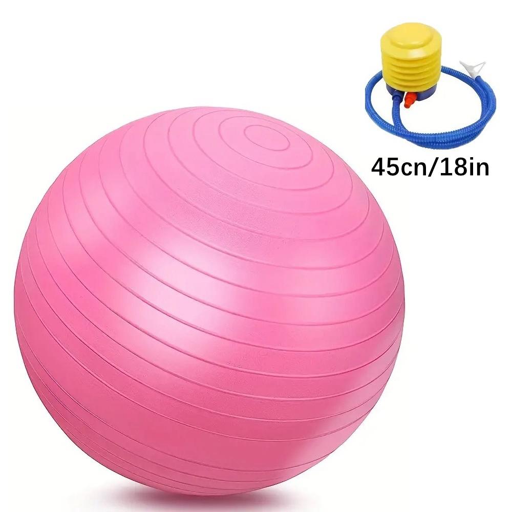 Fitness Ball Yoga Ball Various Sizes Suitable for Exercise Pregnancy Stability Explosion-proof Balance Ball with Fast Pump