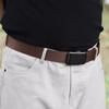 Canvas Men Belt Metal Buckle Canvas Waist Belt Retro Nylon Belt  Outdoor