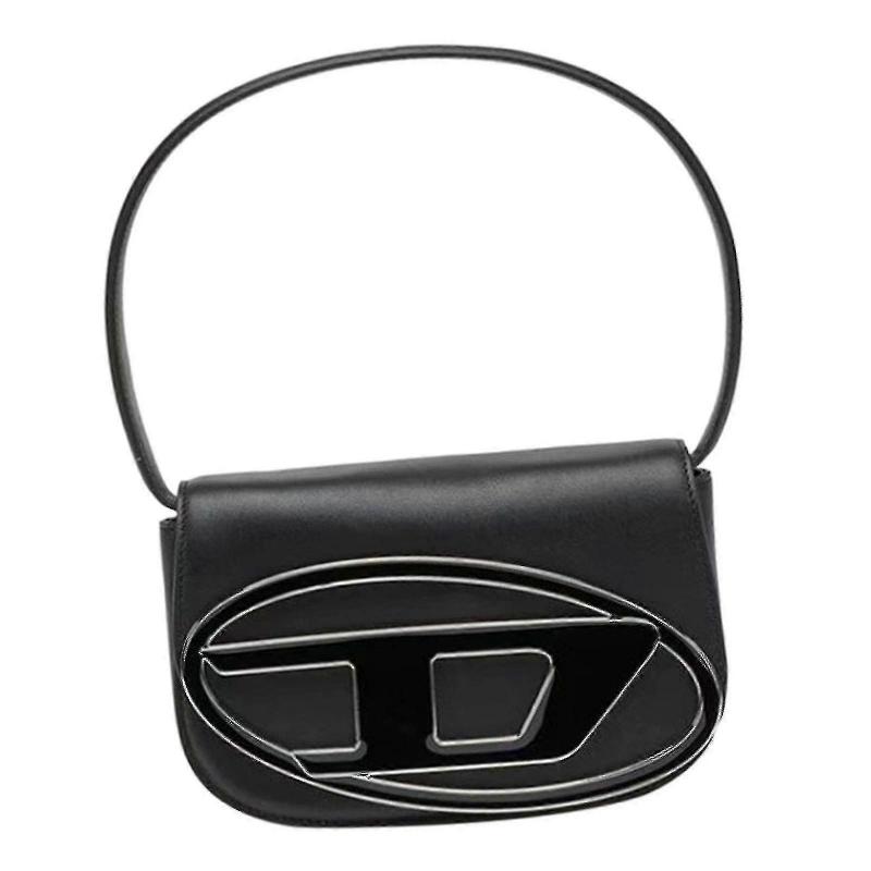 Трендовая легкая женская сумка-клатч через плечо из черной искусственной кожи